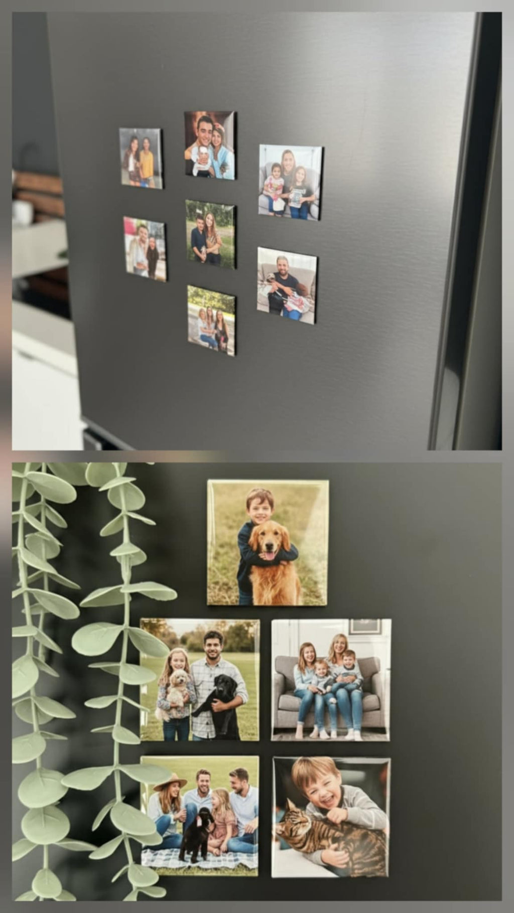 Personalized 5 × 5 cm Photo Magnets – Capture Life’s Little Moments