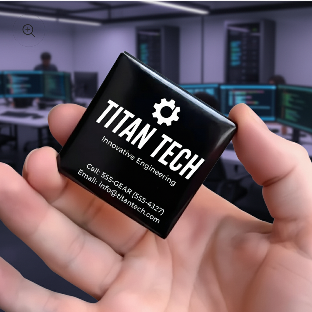 Business Branded Magnets – 5 x 5 cm