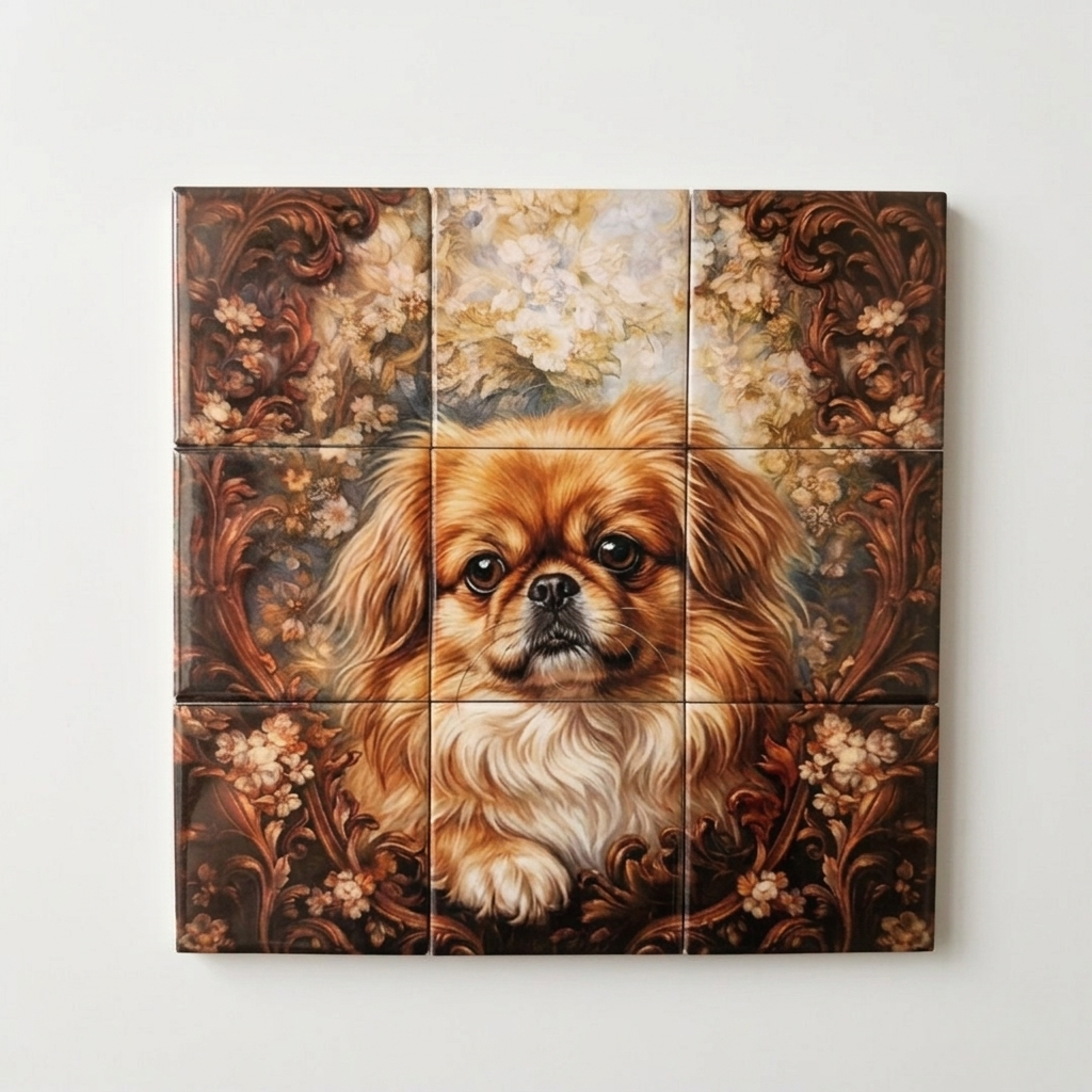 Personalisiertes magnetisches Foto-Puzzle – 9 teiliges Set (je 5 × 5 cm)
