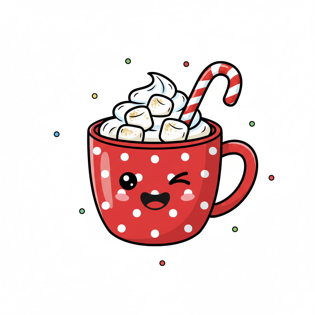 Playful & Fun Christmas Magnet Set – 5 × 5 cm Square Magnets (Set of 9)