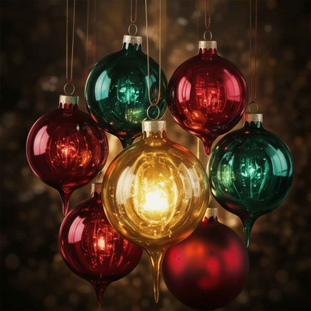 Cozy Christmas Magnet Collection – 5 × 5 cm Square (Set of 9)