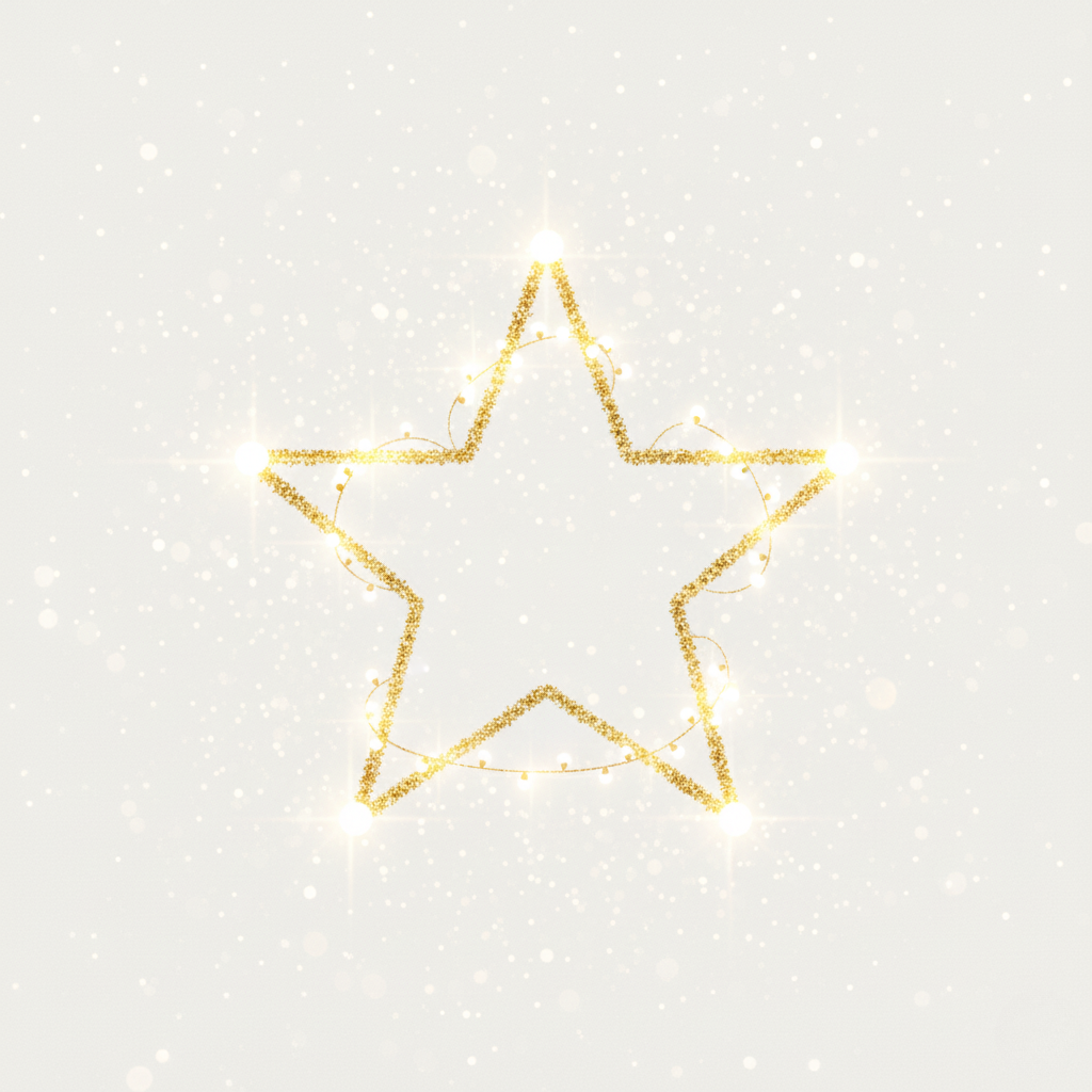 Minimalist & Elegant Christmas Magnet Set – 5 × 5 cm Square Magnets (Set of 9)