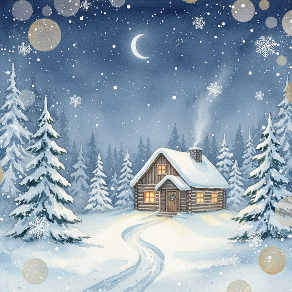 Winter Travel Memories Magnet Collection – 5 × 5 cm Square (Set of 9)