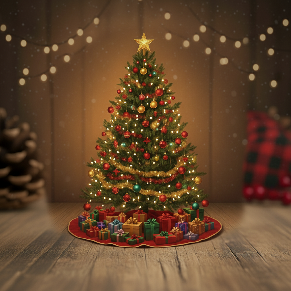 Cozy Christmas Magnet Collection – 5 × 5 cm Square (Set of 9)